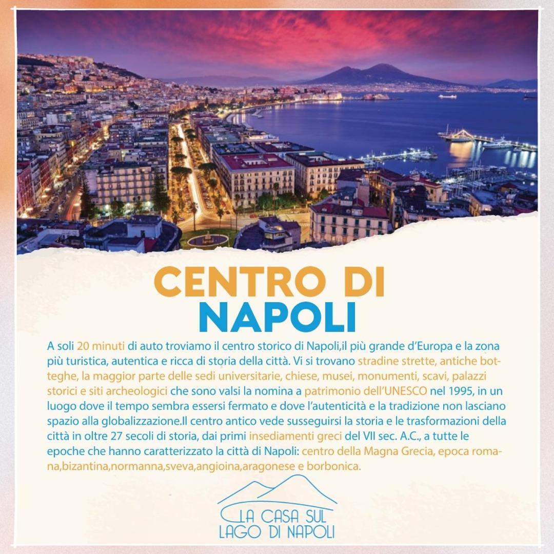 La Casa Sul Lago Di Napoli Lago Patria Ngoại thất bức ảnh