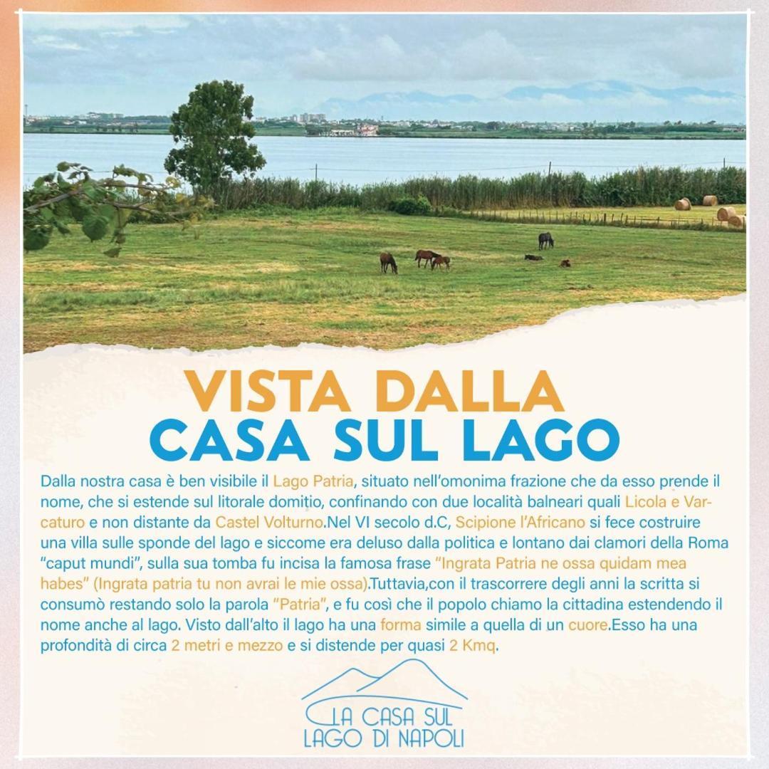 La Casa Sul Lago Di Napoli Lago Patria Ngoại thất bức ảnh